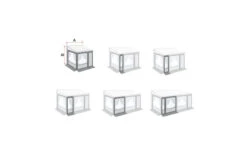 Fiamma Privacy Room / Caravanstore ZIP XL Frontpanel Für Markisenvorzelte 20 Cm -Campingzelte Verkäufe 347229 2244340