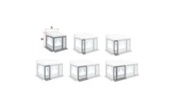 Fiamma Privacy Room / Caravanstore ZIP XL Frontpanel Für Markisenvorzelte 20 Cm -Campingzelte Verkäufe 347232 2244355