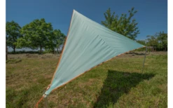 Bent Zip-Canvas Single Verbindbares Sonnensegel 250 X 250 X 250 Cm Limette Gestreift Karibik -Campingzelte Verkäufe 692585 5021555 3