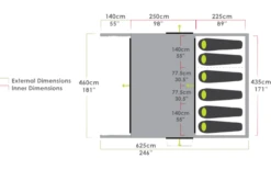 Zempire Pro TXL V2 -Campingzelte Verkäufe 747773 4999715