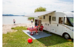 Fiamma F65eagle Ducato 319 Markise Gehäusefarbe Polar White Tuchfarbe Royal Grey 320 Cm -Campingzelte Verkäufe 802862 5241698