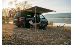 Fiamma F45s 300 Markise Für VW T5/T6/Multivan/Transporter Tuchfarbe Royal Grey Long WB 300 Cm Gehäusefarbe Deep Black Linkslenker -Campingzelte Verkäufe 808874 5279267 1