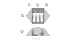 MSR Mutha Hubba NX V2 3 Personen Weiß 12 MSR Mutha Hubba NX V2 3 Personen Weiß -Campingzelte Verkäufe 819866 5300270