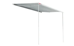 Fiamma F80s 290 Markise Gehäusefarbe Polar White Tuchfarbe Royal Grey 290 Cm