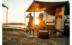 Fiamma F80s Ducato 320 Markise Gehäusefarbe Deep Black Tuchfarbe Royal Grey 320 Cm -Campingzelte Verkäufe 822725 5315027